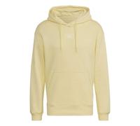 Felpa con cappuccio in pile di cotone adidas Jaune S