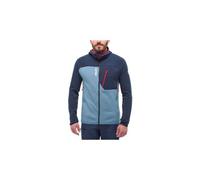 Felpa con cappuccio in pile millet seneca uomo blu