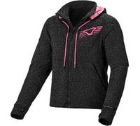 Macna District Giacca tessile moto da donna, grigio, taglia XS per donne