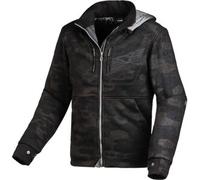 Macna District Camo Giacca tessile moto, nero-multicolore, taglia 2XL per maschi