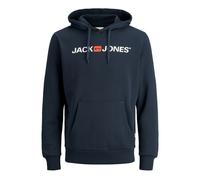 Felpa con cappuccio Jack & Jones Corp old logo Bleu M