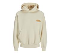 Felpa con cappuccio Jack & Jones Roxbury Back Blanc L
