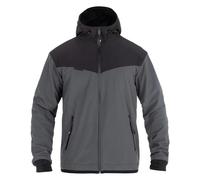 Felpa con Cappuccio John Doe V3 Softshell Rip-Stop Grigio/Nero
