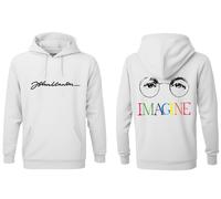FELPA con cappuccio JOHN LENNON IMAGINE HOODIES LENNON MUSIC ROCK BAND BEATLES
