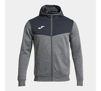 Felpa con cappuccio Joma Campus Street Grigio XL