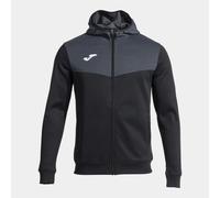 Joma Felpa con cappuccio Campus Street Full Zip Nero M Uomo