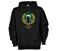 Felpa con Cappuccio KB23 Beer Celtic Clan Solo per Passione SAN PATRIZIO