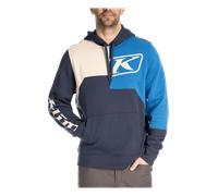 Felpa con Cappuccio Klim Cliff Hanger Dress Blues/Blu imperialeL Dress Blues,Blu imperiale
