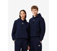 Felpa con cappuccio Lacoste Big Logo blu navy bianco - S