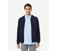 Felpa con cappuccio Lacoste Classic Fit Full Zip blu navy - XL