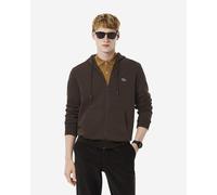 Felpa con cappuccio Lacoste Colorblock Full Zip marrone scuro - XS