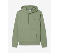 Felpa con cappuccio Lacoste Colorblock Full Zip verde salvia - XS