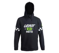 Felpa con Cappuccio Leatt 5.5 V.27 ThermaFlow Speed BlackL Speed Black