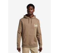 Felpa con cappuccio Lee Wobbly marrone - XL