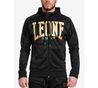 Felpa con cappuccio Leone 1947 DNA nero oro - XXL
