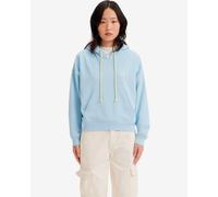 Felpa con cappuccio Levi's Authentic azzurro donna - XS