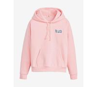 Felpa con cappuccio Levi's Everyday Hoodie rosa corallo donna - S