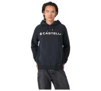Castelli Logo Hoodie Nero S Uomo Black