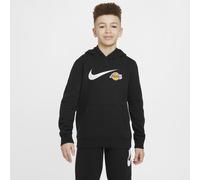Felpa con cappuccio Los Angeles Lakers Club Fleece Essential Nike NBA - Ragazzo - Nero S