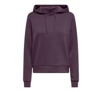Felpa con cappuccio, Lounge Viola S Tinta unita