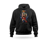 Felpa con cappuccio Luffy Zoro Usop One Piece Uomo Donna Bimbo Idea Regalo Fans