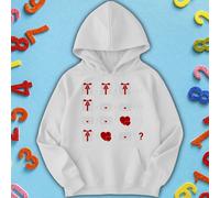 Felpa con cappuccio maglione Boys Girls Math Equation National Numeracy...