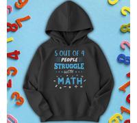 Felpa con cappuccio maglione Boys Girls Math Equation National Numeracy...