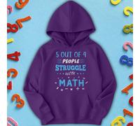 Felpa con cappuccio maglione Boys Girls Math Equation National Numeracy...