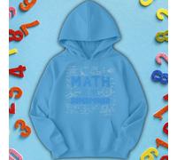 Felpa con cappuccio maglione Boys Girls Math Superpower National Numeracy...