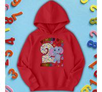 Felpa con cappuccio maglione personalizzata ragazzo ragazza elefante idee...