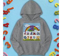 Felpa con cappuccio maglione ragazzi e ragazze simpatici animali dei...