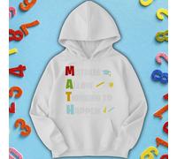 Felpa con cappuccio maglione Ragazzi Ragazze Errori matematici Permettono...