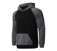 Felpa con cappuccio mimetica in pile da uomo, con cerniera intera, in morbido pile, casual, mimetica, con tasche, tattica militare, invernale, calda, per attività all'aperto, Beige, XXL