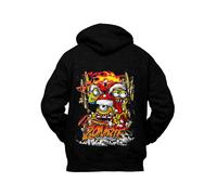Felpa con Cappuccio Minions Santa Claus Zombie Style Uomo Donna Bambino Ragazzi