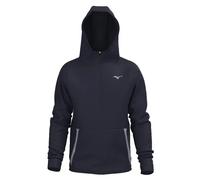 Felpa con cappuccio Mizuno Athletics Bleu L
