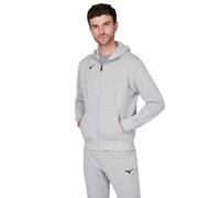 Felpa con cappuccio Mizuno FZ Gris M