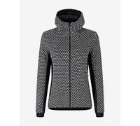 MONTURA Euphoria Felpa con Cappuccio Donna Misto Lana Calda e Traspirante da Urban e Lifestyle - Piombo (as6, Alpha, l, Regular, Regular, L)