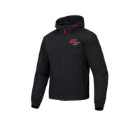 Alpinestars MM93 Radium Tech Hoodie, giacca in tessuto S male Nero/Rosso