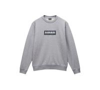 Napapijri Gray Cotton Men Sweater - XXL