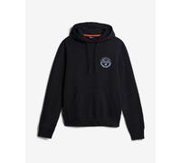 Felpa con cappuccio Napapijri Bollo blu scuro - S