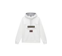 Felpa con cappuccio Napapijri Burgee Winter 4 Blanc 2XL
