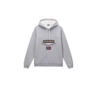 Felpa con cappuccio Napapijri Burgee Winter 4 Gris S