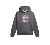 Felpa con cappuccio Napapijri Guiro Gris M