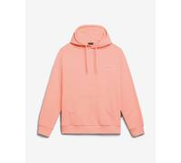 Felpa con cappuccio Napapijri Iaato Summer arancio salmone rosa donna - XXS