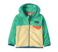Felpa con cappuccio neonato Patagonia Micro D Snap-T Jaune 6 mois