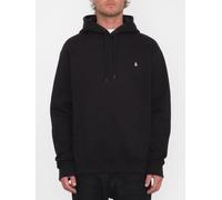 Felpa con cappuccio nera Single Stone Volcom
