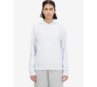 Felpa con cappuccio New Balance Essentials Stacked Logo bianco puro donna - S