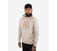 Felpa con cappuccio New Era MLB Regular Mid Logo New York Yankees beige - XS