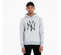 Felpa con cappuccio New Era New York Yankees logo Gris L