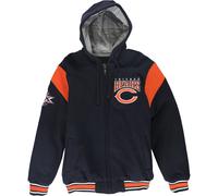 Felpa Con Cappuccio NFL Uomo Bears Campioni Del Super Bowl XX, Blu, Grande